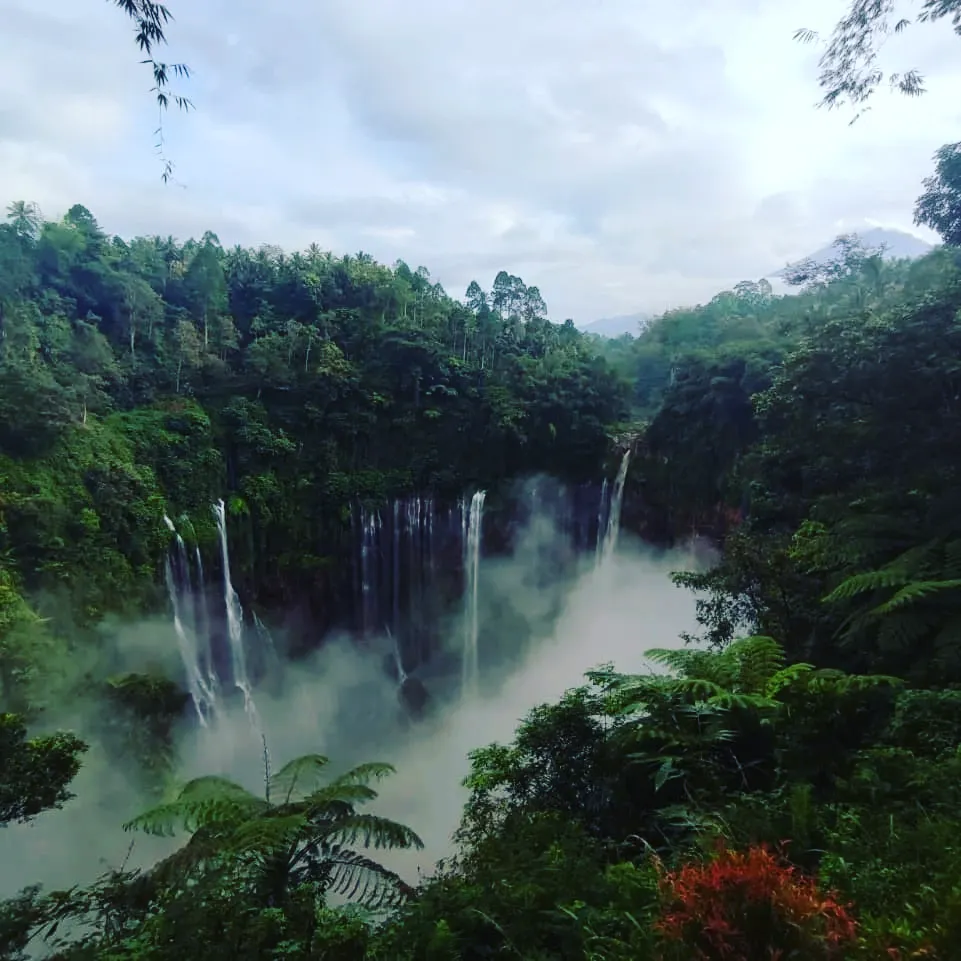 TUMPAKSEWU WATERFALL  LUMAJANG